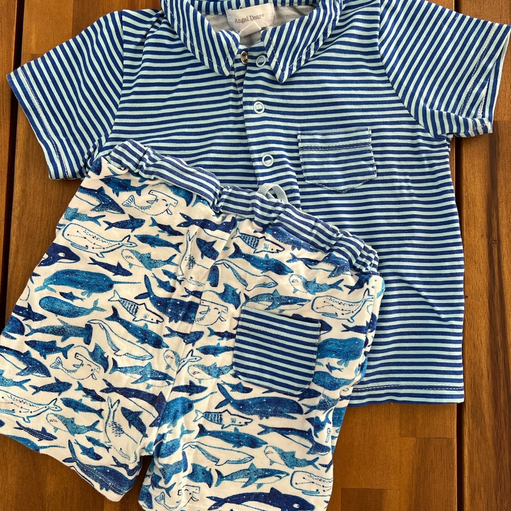 Infant angel dear swim set